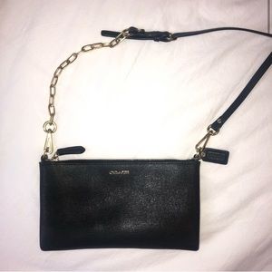 Black coach crossbody bag